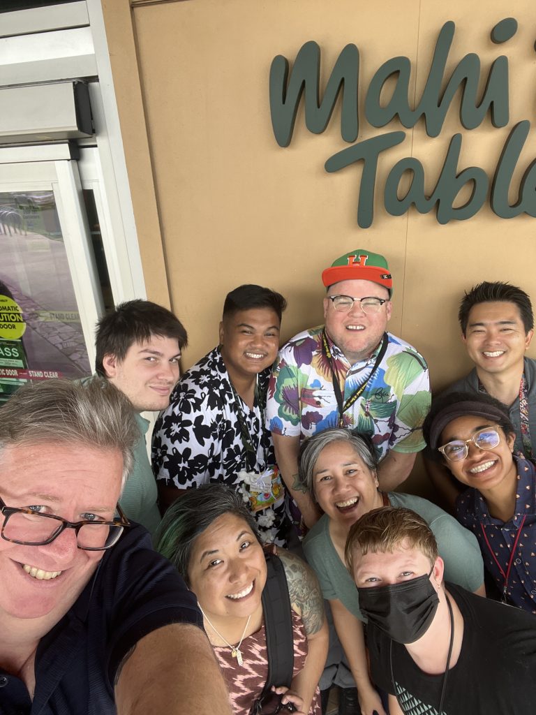 Group at Mahiʻai Table Restaurant